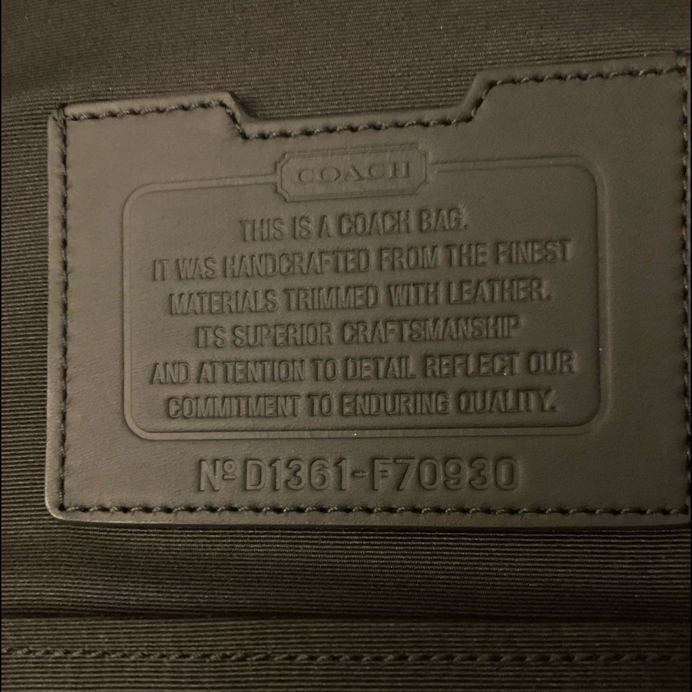 Coach Backpack - Picture 7 of 7
